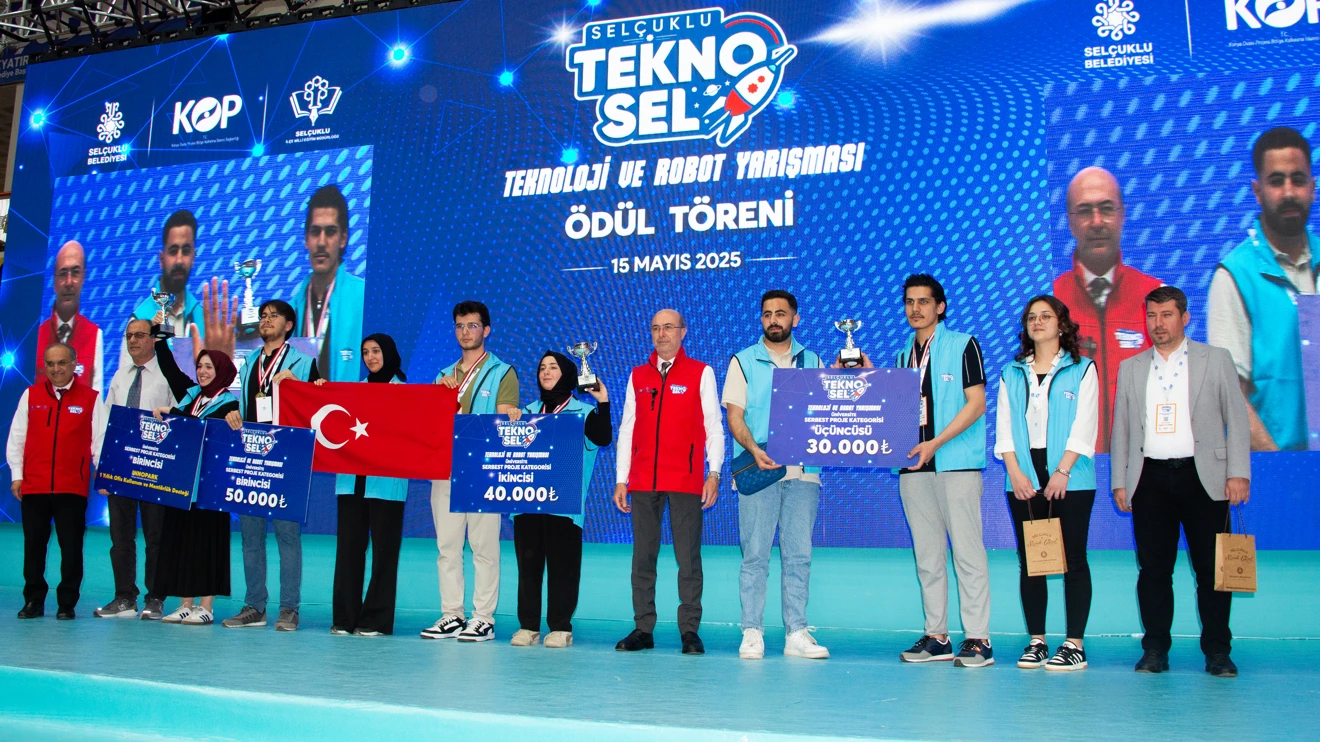 Selçuk Üniversitesi TEKNO-SEL 2025’te 2 ödül aldı